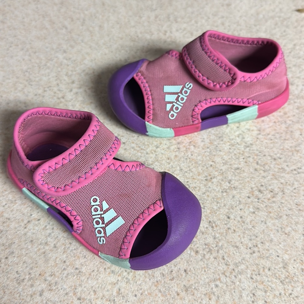 Baby girl adidas shoes